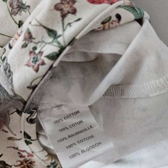 Samantha Pleet Turtle Unicorn Tapestry Bodysuit Cream - Picture 7 of 8